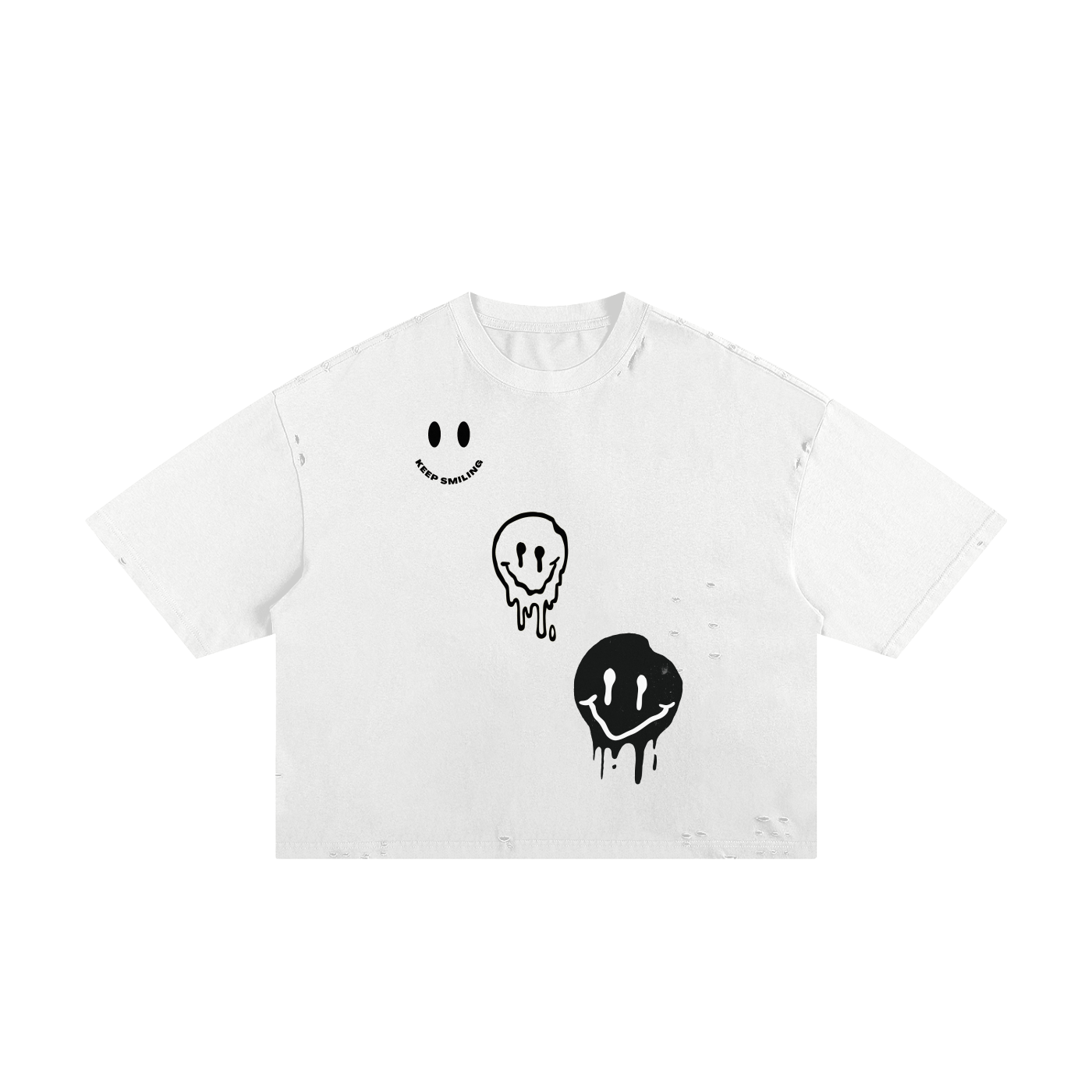 Classic Frayed Boxy Tee