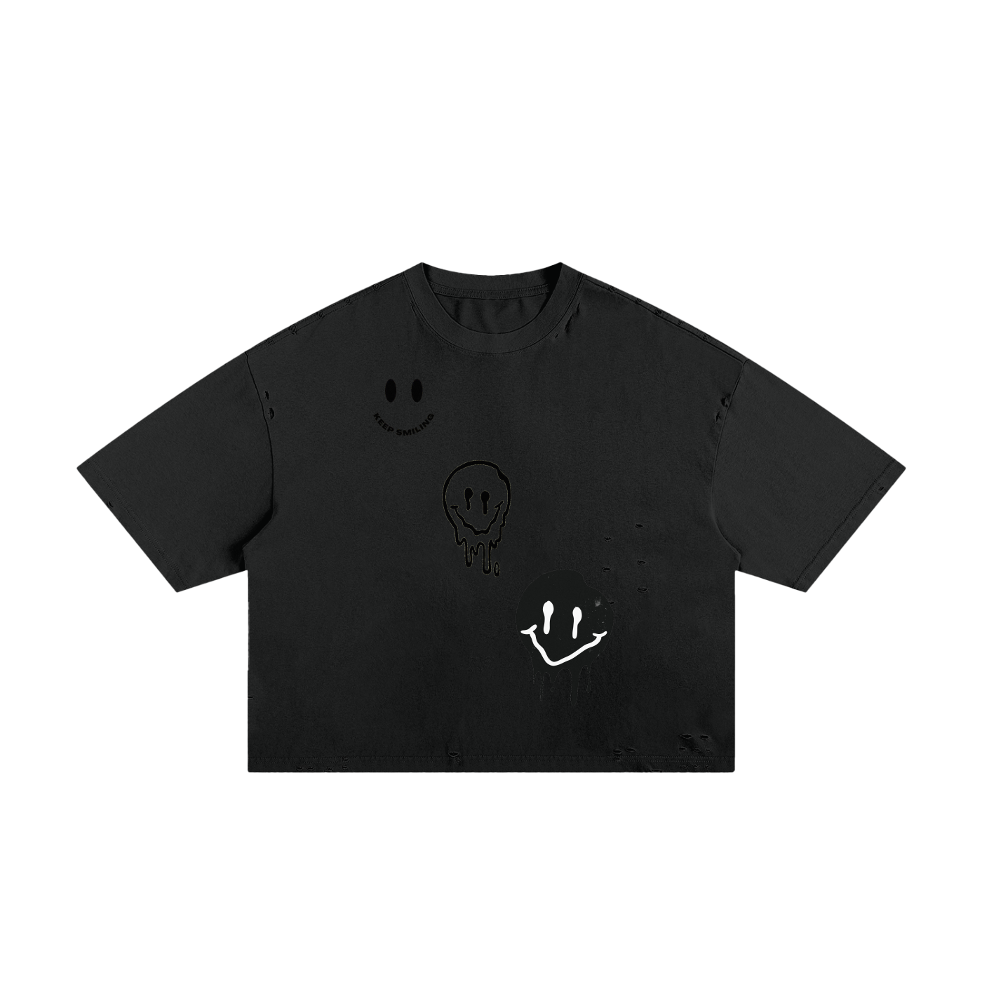 Classic Frayed Boxy Tee