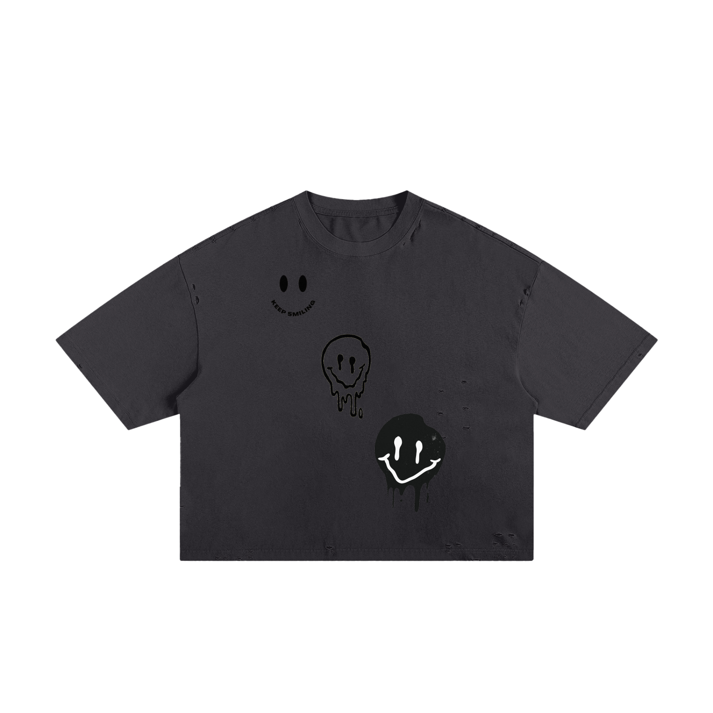 Classic Frayed Boxy Tee